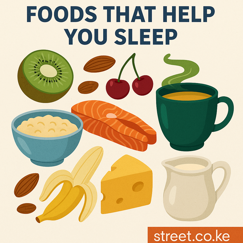 10 Best Foods That Help You Fall Asleep Naturally