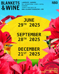 Blanket and whines ticket banner for blanket and wines