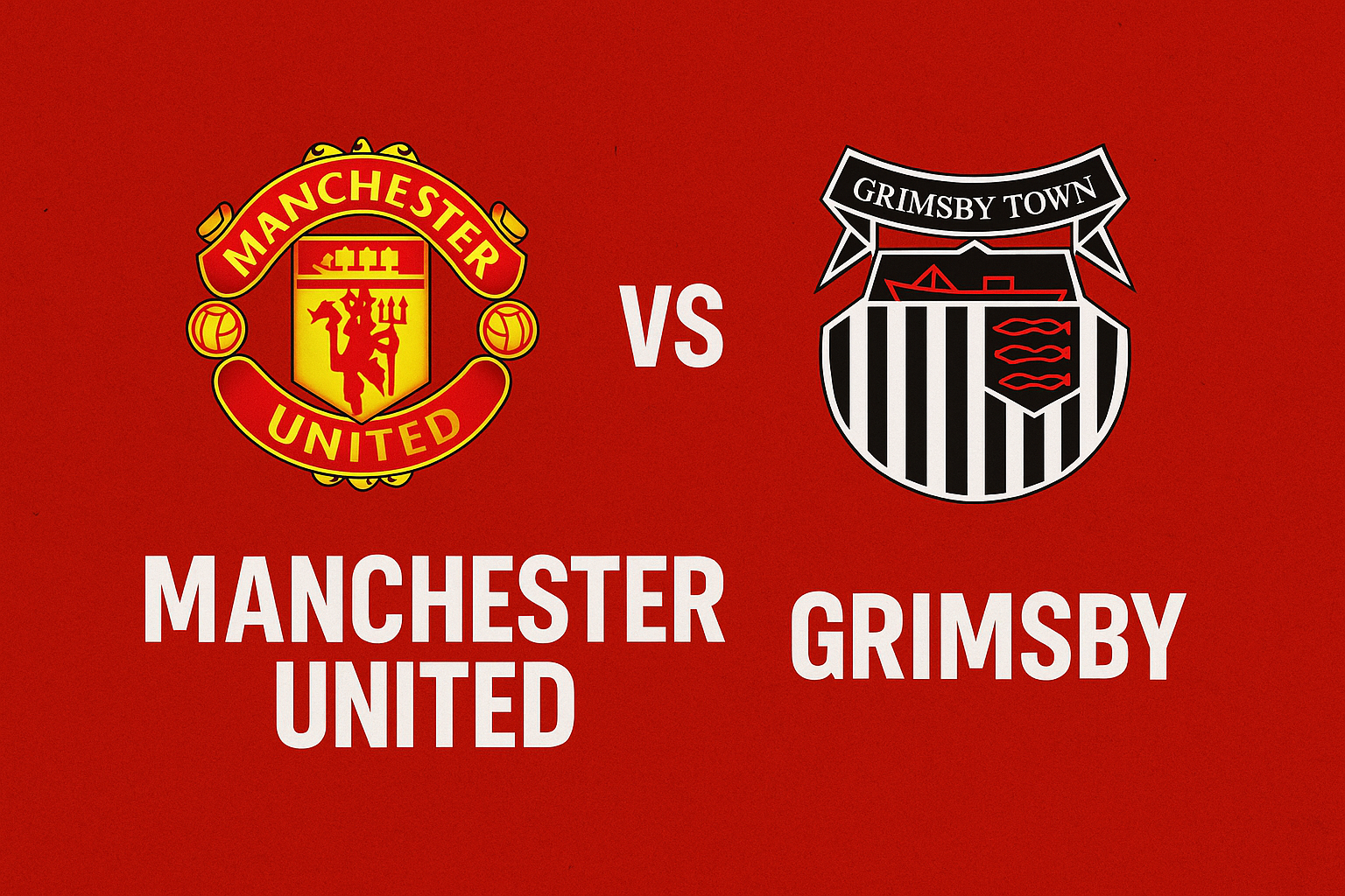 Manchester United vs Grimsby